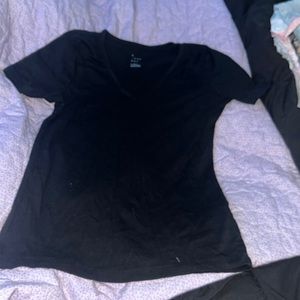 Plain black tshirt
